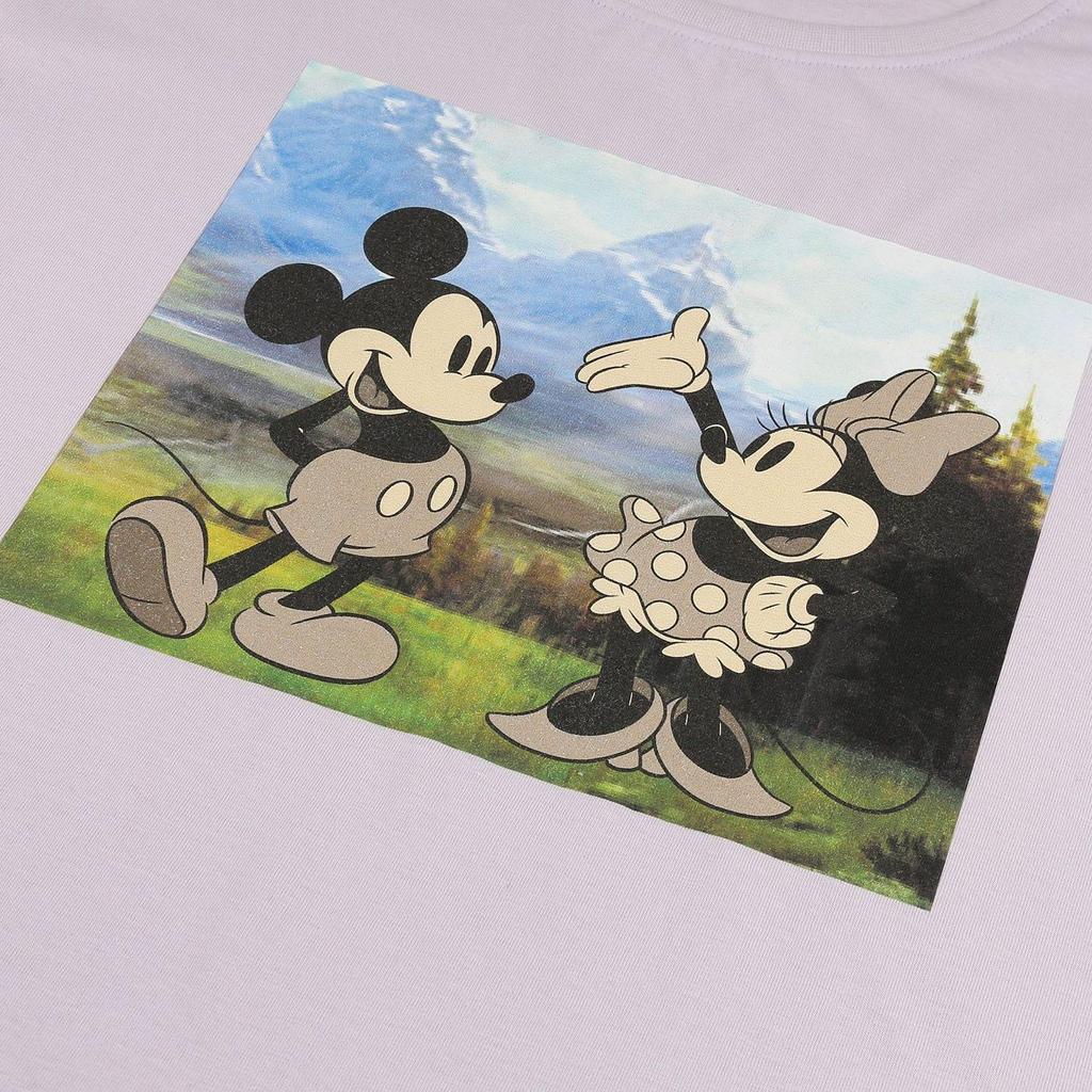 Disney Womens/Ladies Mickey & Minnie Mouse T-Shirt
