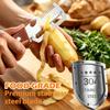 3-in-1 Multifunktionsschäler Küche Edelstahl Gemüseschäler Obstmesser Flaschenöffner Küchenspezifischer Obstschäler