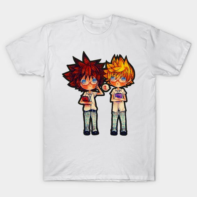 T Shirt Women Bookworms Sora And Roxas Harajuku Print Kawaii Tshirt Summer Short Sleeve Female T-Shirt Top Tee