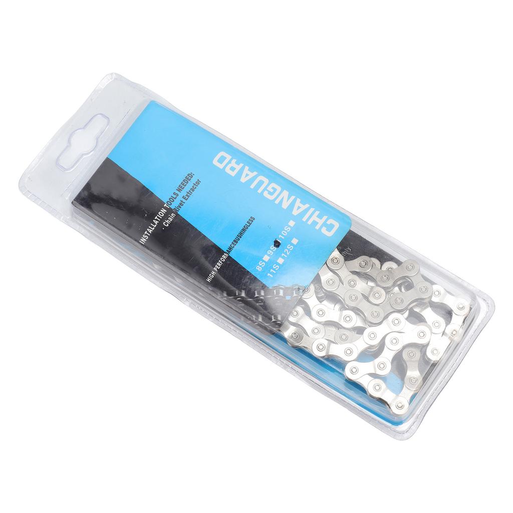 Bike Chain Professional 9 Speed 116 Links Steel Mountain Bike Chain for Road Mountain Bike Cycling