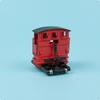 Shunting Locomotive Model Riveted Detail HO Scale Railroad Black Roof for