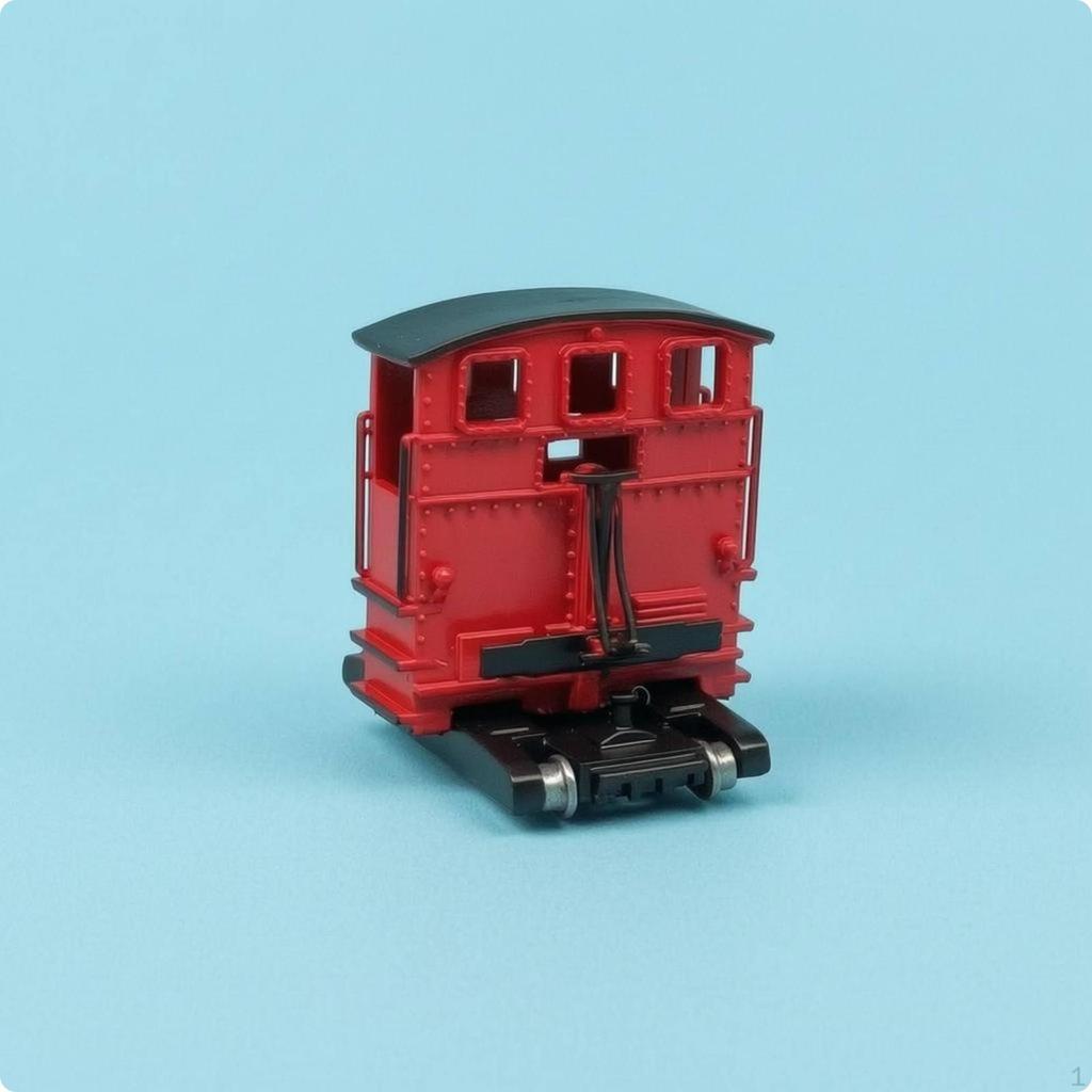 Shunting Locomotive Model Riveted Detail HO Scale Railroad Black Roof for