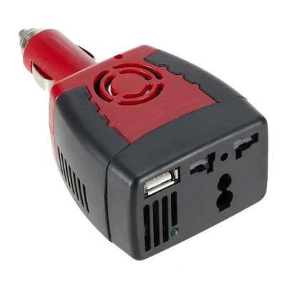 150W Araç Güç İnvertörü Soketi Araç Şarj Cihazı USB 12V DC - 220V AC Dönüştürücü Adaptör Araç Dönüştürücüler