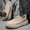 Men Sneakers 2026 Spring Autumn New Lightweight Comfortable Non Slip Casual Shoes Fashion Vintage Lace Up Breathable Board Shoes
