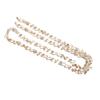 1pcs 10MM Bling Rhinestone Trim Champagne Gold & Green Leaf Shape Crystal Chain  Craft DIY
