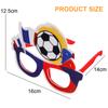 Football glasses, football league, bar clubs, party decorations, props, World Cup fan supplies