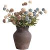 Artificial Dandelion & Allium Silk Flowers - 5 Head Arrangement for Home, Bedroom, and Wedding Décor
