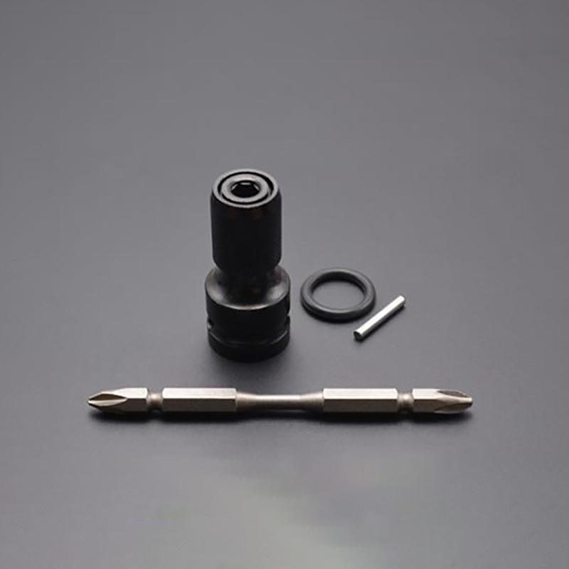 12inch Drive Square To 14 Inch Hex Shank Telescopic Socket Adapter Drill Chuck