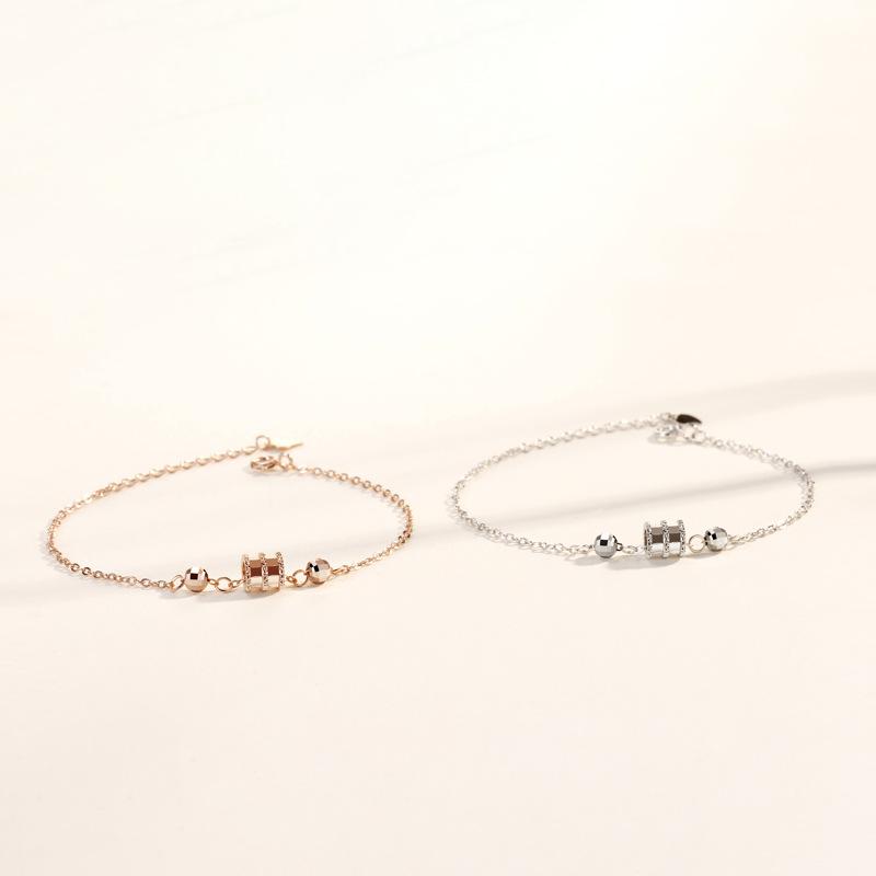 Internet Celebrity Small Waist Bracelet Women's Light Luxury Rose Bracelet Korean Version Hand Jewelry Valentine's Day Gift