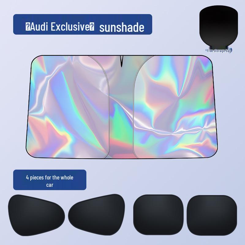 Car Windshield Laser Sunshade: Heat Insulation & Privacy Curtain