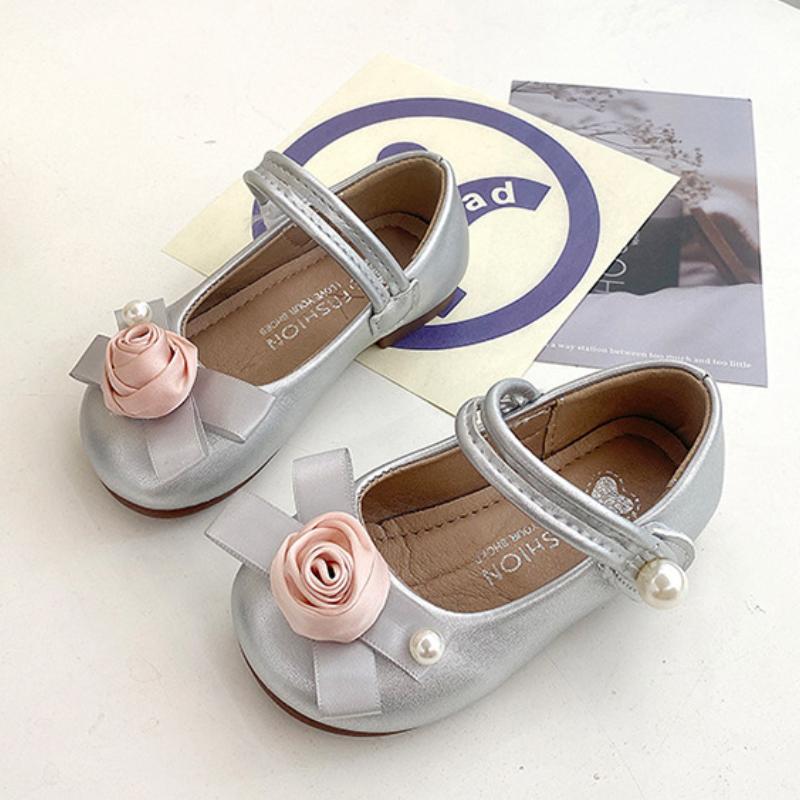 Exquisite Leather Shoes Luxurious Versatile Fashion Princess Shoe New Casual Light Girl Shoe Sweet Daily Noble Single Shoes