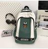 Fashion new fashion bag trendy cool cartoon couple casual backpack street versatile college student schoolbag