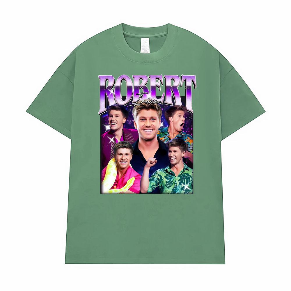 

Gift for Fan Robert Lrwin Dwts Unisex Print Classic T-shirts Men s Fashion Vintage Clothes TShirt High Quality Oversized T-shirt 4XL