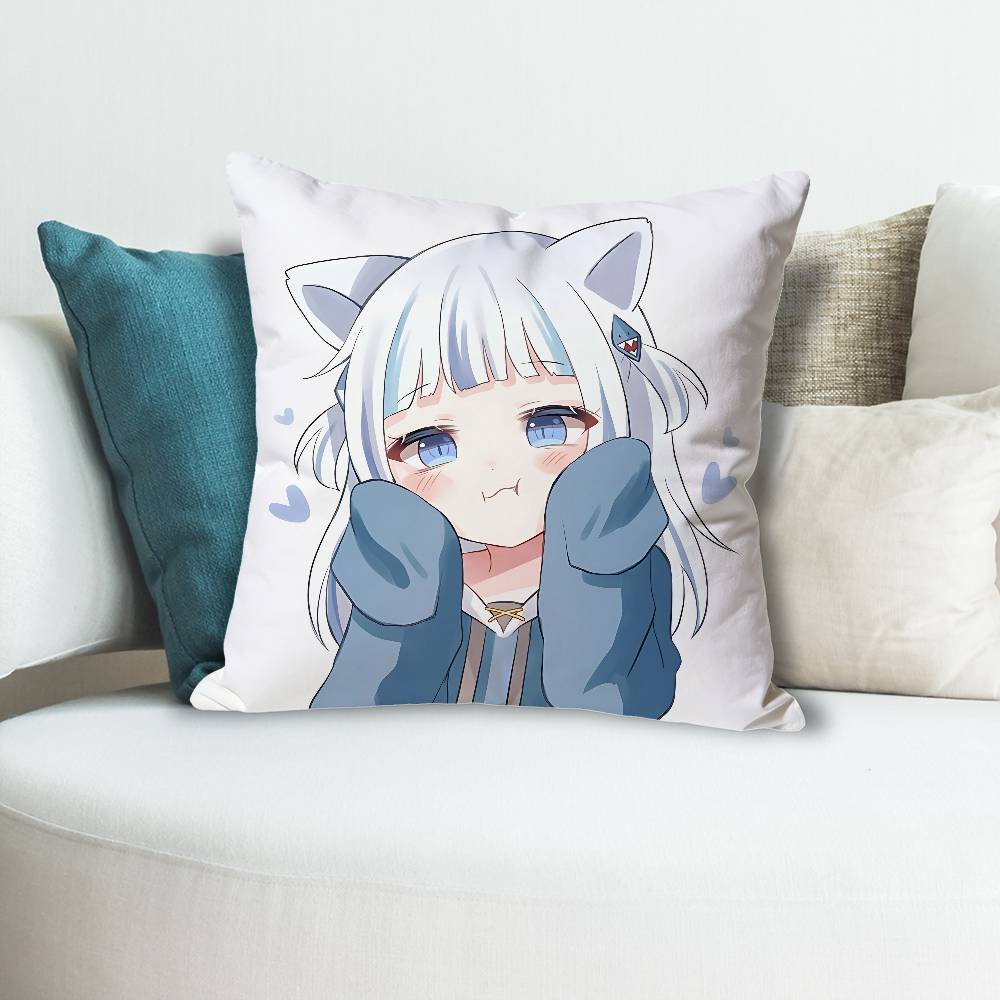 Cute GGawr GGura Various Sizes Square Pillow Case For Car Home Bedchamber Decor Custom Valentine gift