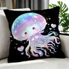 Art JJellyfished Cushion Cover Cushion Cover Set Pcs x x x Pillowcase Decorative Sofa Home Decor