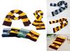 Gryffindor House Crest Patch Scarf For Harry Potter Fans Keep Warm With Style!