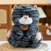 Stuffed Doll Simulation Cat Plush Toys Fluffy Animal Cartoon Kitty Dolls  Car Decor