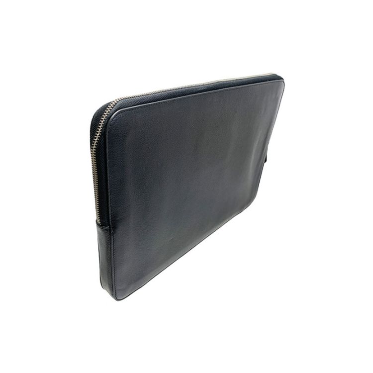 Coach Large Leather Laptop Bag For Daily Commuting And Business Men bags Black 39816-QBBK