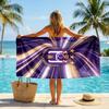 Anderlecht FC Print Quick Dry Beach Towel Microfiber Absorbent Portable Travel Swimming Towel