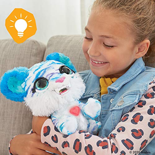 Hasbro FurReal Baby Säbelzahntiger North, Elektrisches Interaktives Spielzeug, E9587, Authentisch