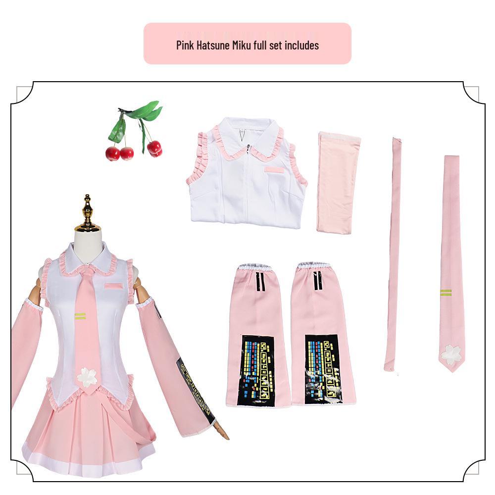 Hatsune Miku Cosplay Costume - Official Virtual Idol Anime Outfit