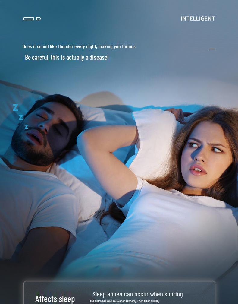 Cross-Border Pulse Anti-Snore Ear Hook Device for Adults