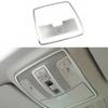 Silver Titanium Roof Reading Light Frame Decor Cover For Benz GLE GLS 2016-2019