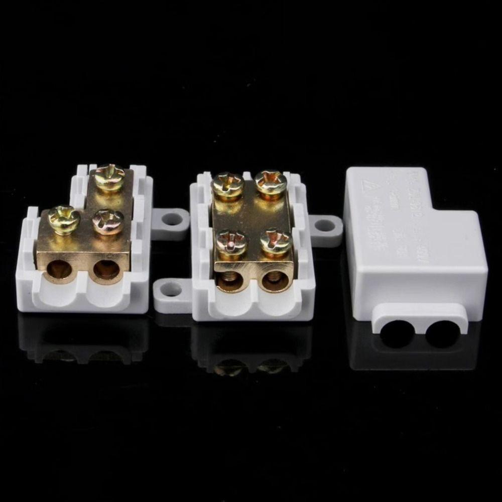 Elektrische Steckverbinder Spleißbare Hochleistungs-Verteiler Leiter Messing 1-6mm² Drahtverbinder Schneller Klemmenblock Elektrisch