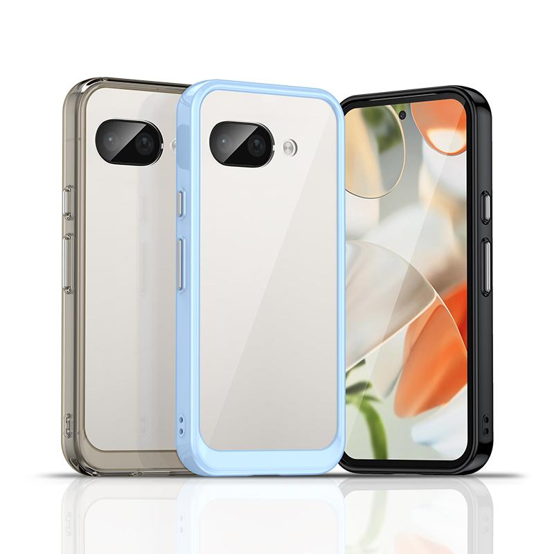 Transparent Colorful TPU Case for Google Pixel 10A 9A Pixel 10 9 Pro XL Protective Cover Clear Fundas Coque Capa