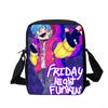 Friday Night Funkin Multifunctional Cartoon Large Capacity Shoulder Bag, the Perfect Gift for Boys and Girls On School Birthdays