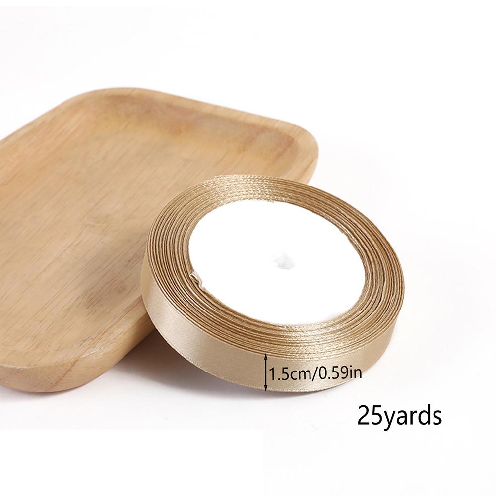 

(25 ярдов/рулон) Вино-красная односторонняя атласная лента подарочная упаковка рождественская новогодняя одежда швейная ткань подарочная лента L