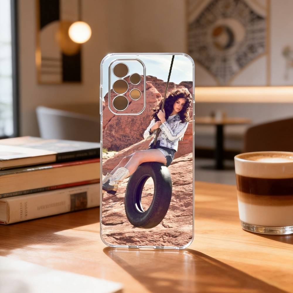 L-Lana Del R-Rey Phone Case Transparent Silicone Soft For Samsung S25,S24,S21,S22,S23,S30,Ultra,S20,Plus,Fe