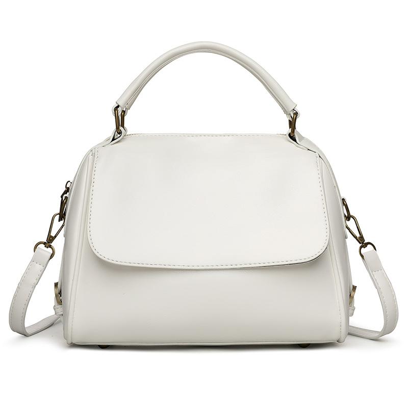 Bag Women's Bag New Trend Fashionable Retro Versatile Large Capacity Leather Shoulder Crossbody Bag Women's Handbag