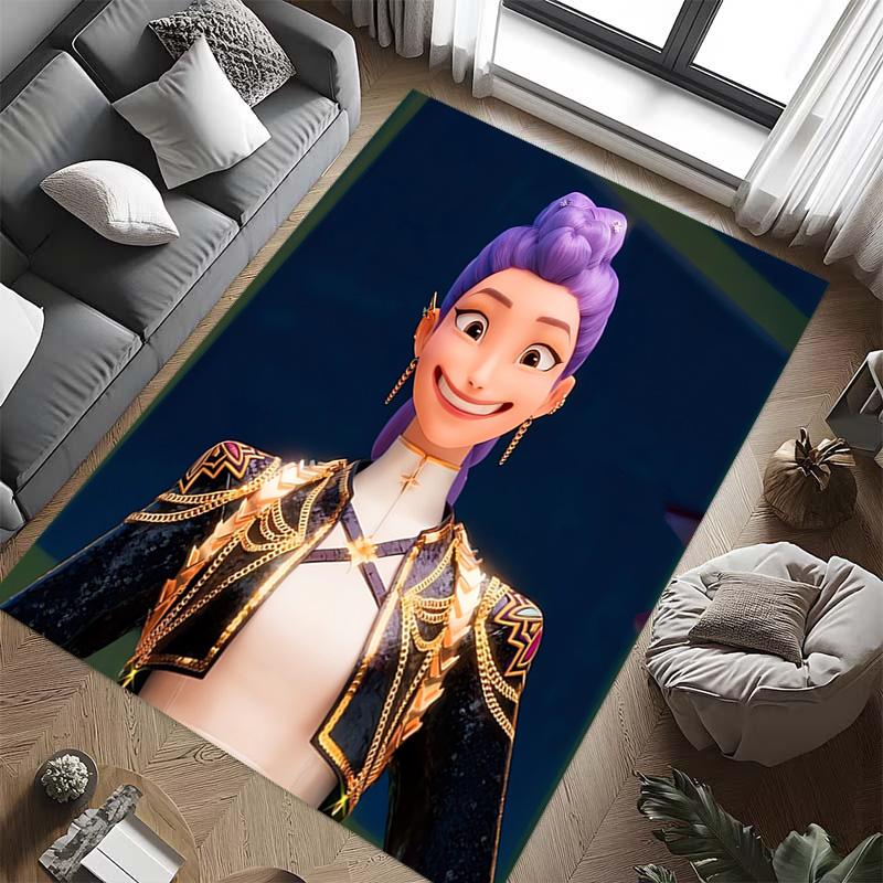 K-Pop Demonenjagers: Netflix Animatie vloermatten Deurmat Badkamermat Kantoorstoelkussen Mode