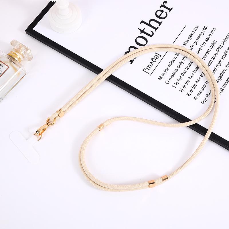 Adjustable Nylon Crossbody Phone Lanyard: Wearable As a Shoulder Bag Accessory with Anti-Lost Rope.