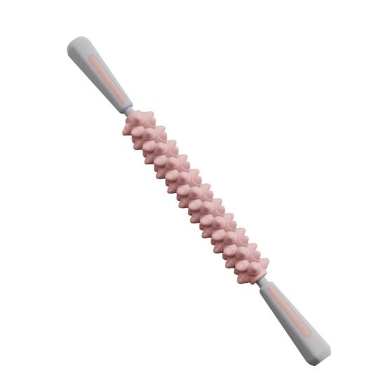 

Massage Stick Multifunctional Handheld High Comfortable Grip Non-slip TPR Handles Hardness with Muscles Relaxation Thickened