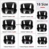 1pcs Car Front Head Hood Bonnet Emblem Rear Tail Bumper Logo For Honda Civic Fit Jazz Accord CRV HRV City Odyssey Accessories ahn256