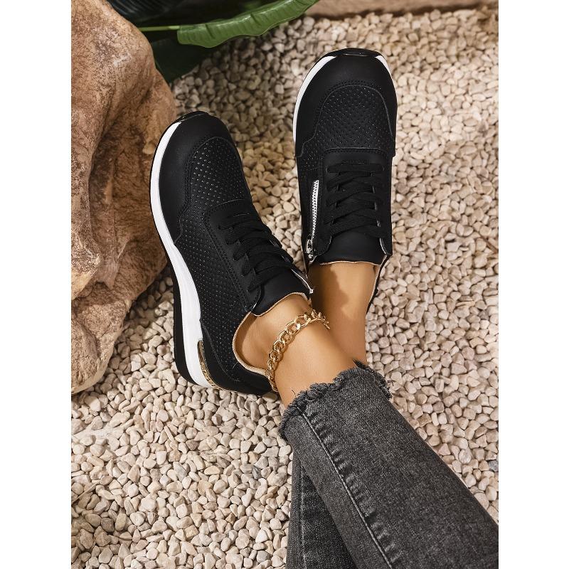 Women's New Fashionable Slouchy-Heel Thick-Sole Sneakers - Seasonal Mix-and-Match Style