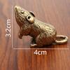Brass Twelve Zodiac Ornaments Full Set of Pure Copper Zodiac Rat Cow Tiger Rabbit Dragon Snake Horse Sheep Monkey Chicken Dog Pig Crafts