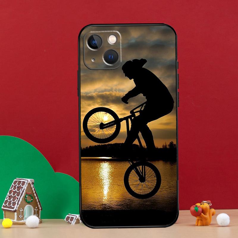BMX Bike Extreme Sport Phone Case For iPhone 16 Pro Max 11 12 13 14 15 Pro Mini XS X XR 16 Plus 16e Cover Coque