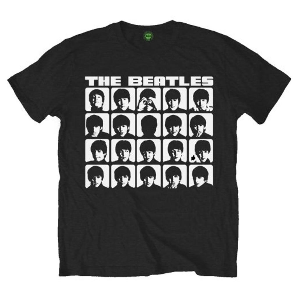 The Beatles Unisex Adult Hard Days Night Faces T-Shirt