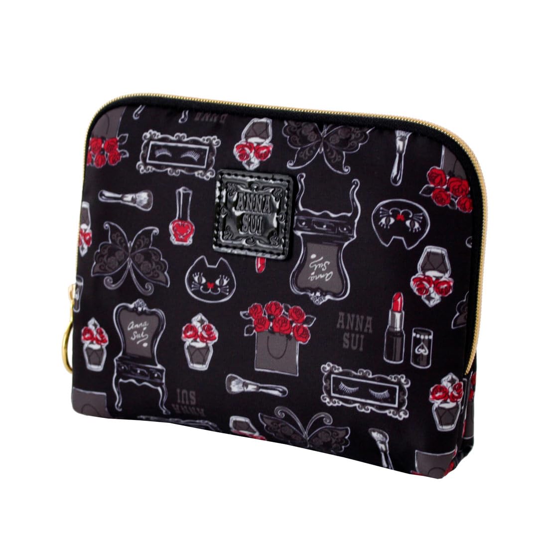 

Косметичка с узором «Бутик» Anna Sui [Anna Sui] (черный) Sui/Anna Женские 000150-0006-01 чёрный