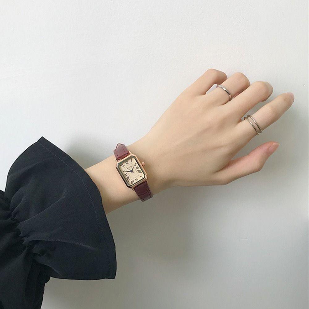 Elegant Women's Quartz Watch Exquisite Vintage Female Clock Trendy Ladies Business Watches  Female