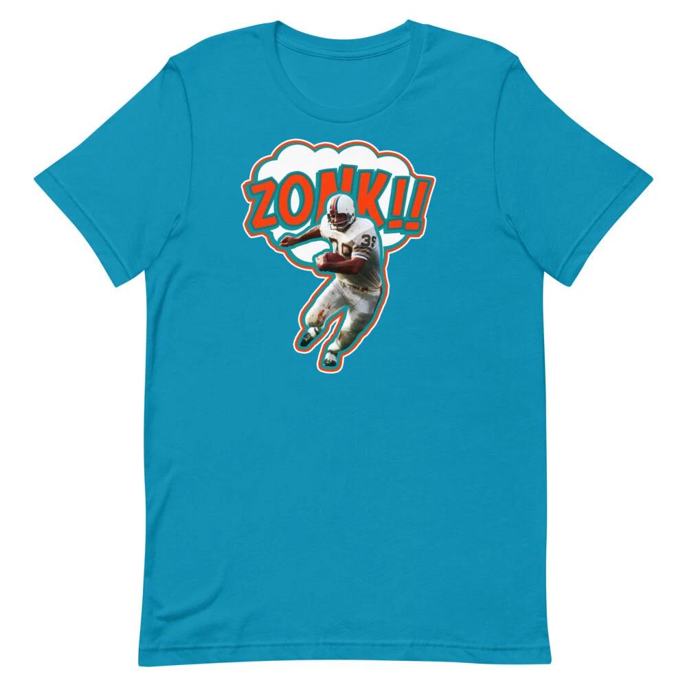 ZONK Larry Csonka Football 70s Custom Design Graphic Tee Shirt Unisex t-shirt XL