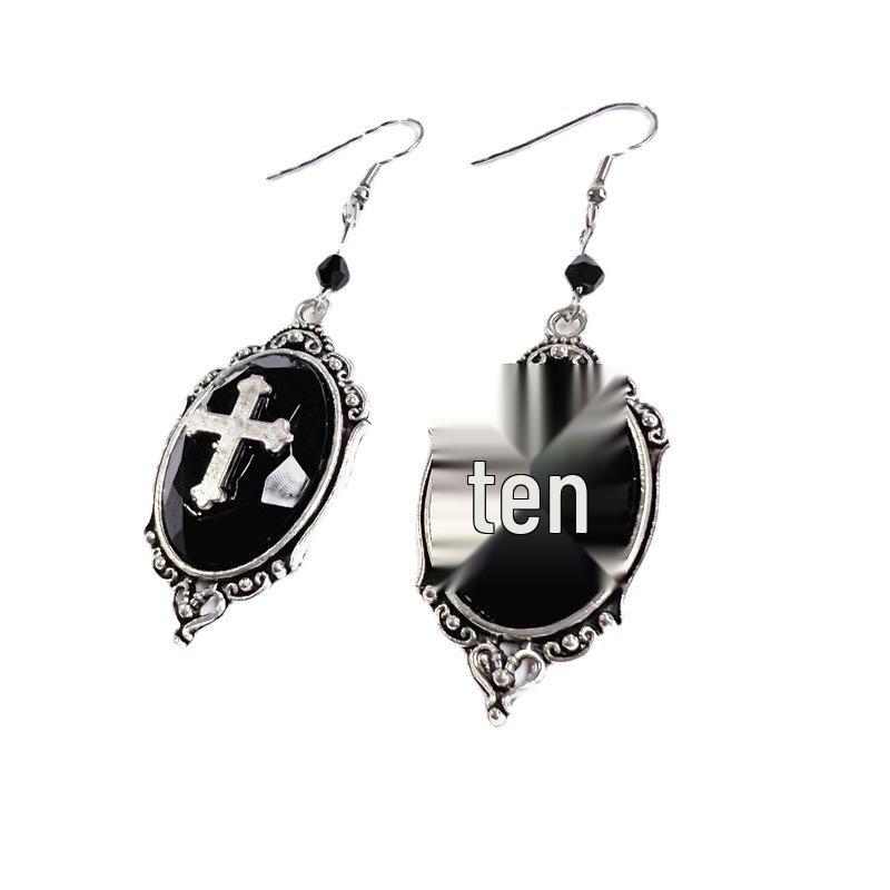 Gothic Cross Pendant Earrings - Hot-Selling in Foreign Markets