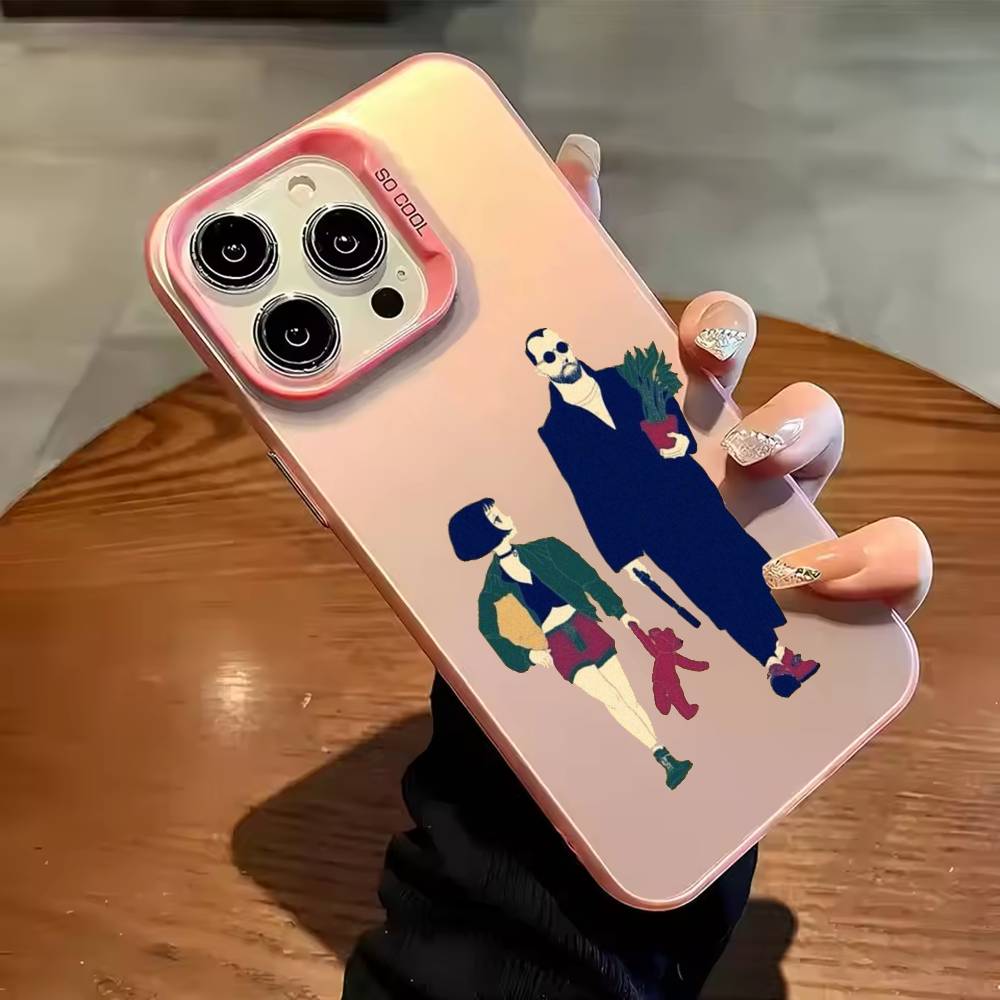 Leon T-the Professional Phone Case For iPhone 17,16,15,14,13,12,11,Pro Max,Plus Candy Silver Cover