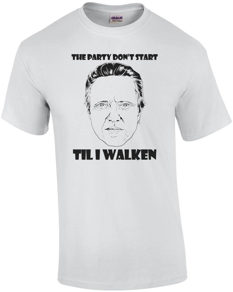 The Party Don't Start Til I Walken Shirt