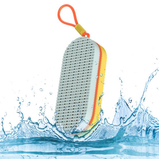 Swim Goggles Case Silicone Protective Case with Drain Hole for Swimming Goggles Zipper Eyeglasses Storage Bag