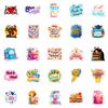 50 School Season Text Decorative Stickers English Love Learning Graffiti Stickers Diy Luggage Notebook