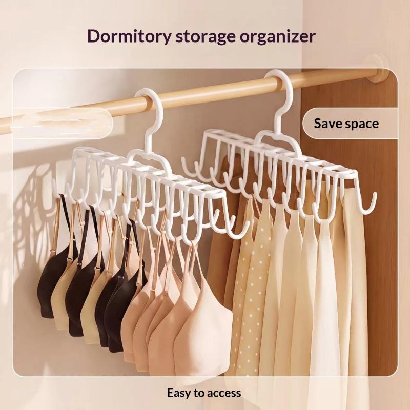 Novo Cabide Multifuncional Múltiplo com Alças para Roupa Íntima, Colete, Bolsa, Armazenamento, Gancho para Guarda-Roupa de Dormitório